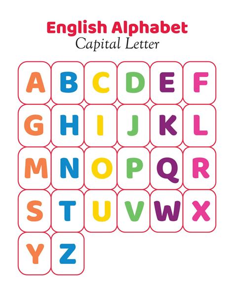 English alphabet .